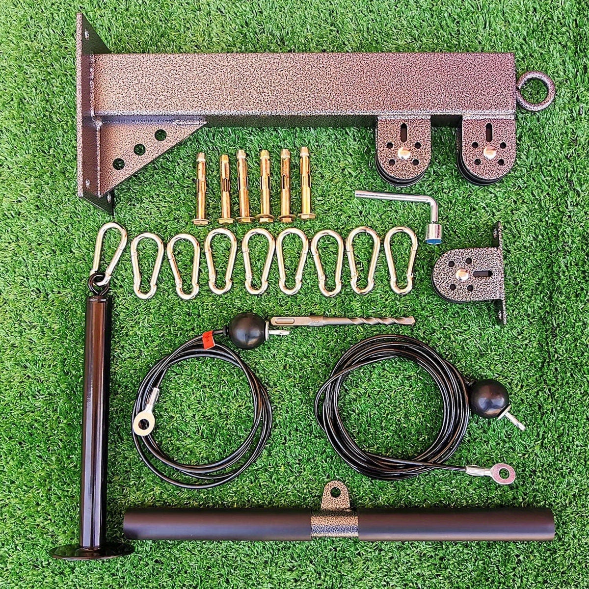 Wandmontiertes Kabelzug-System