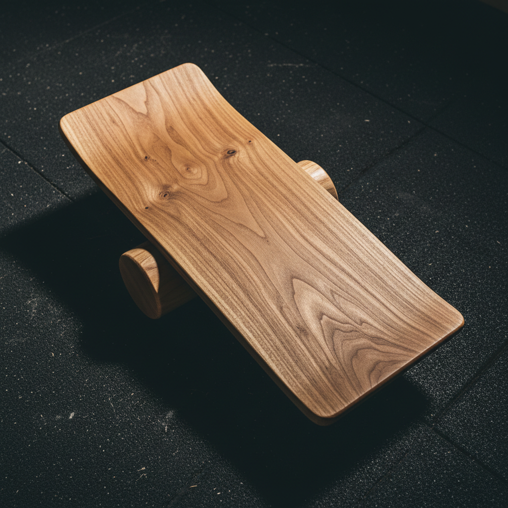 Balance Board – Gleichgewichtstrainer aus Holz
