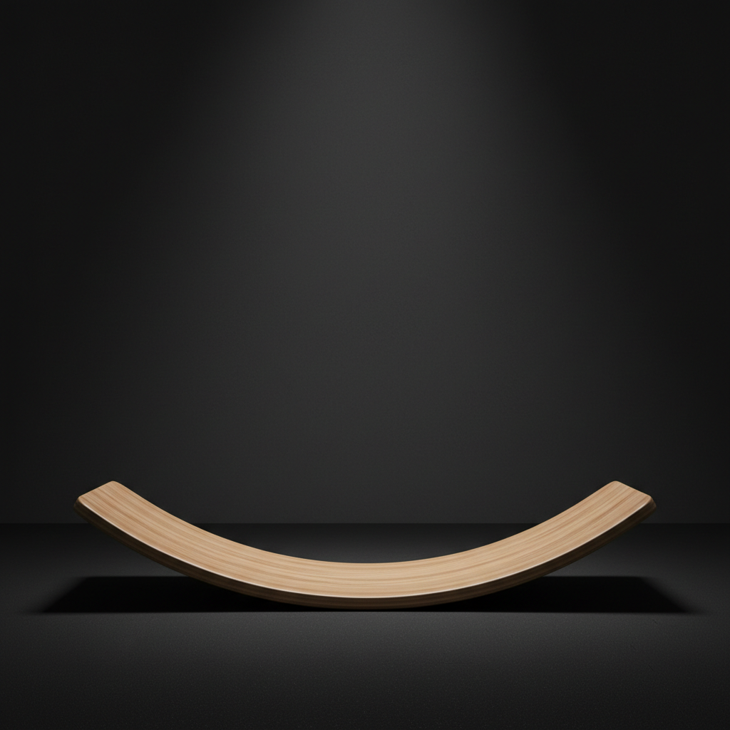 Balance Board – Gleichgewichtstrainer aus Holz