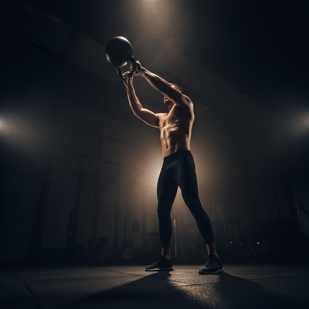 Kettlebell – Gusseisen Kugelhantel