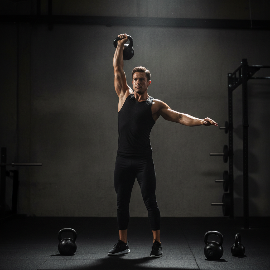 Kettlebell – Gusseisen Kugelhantel