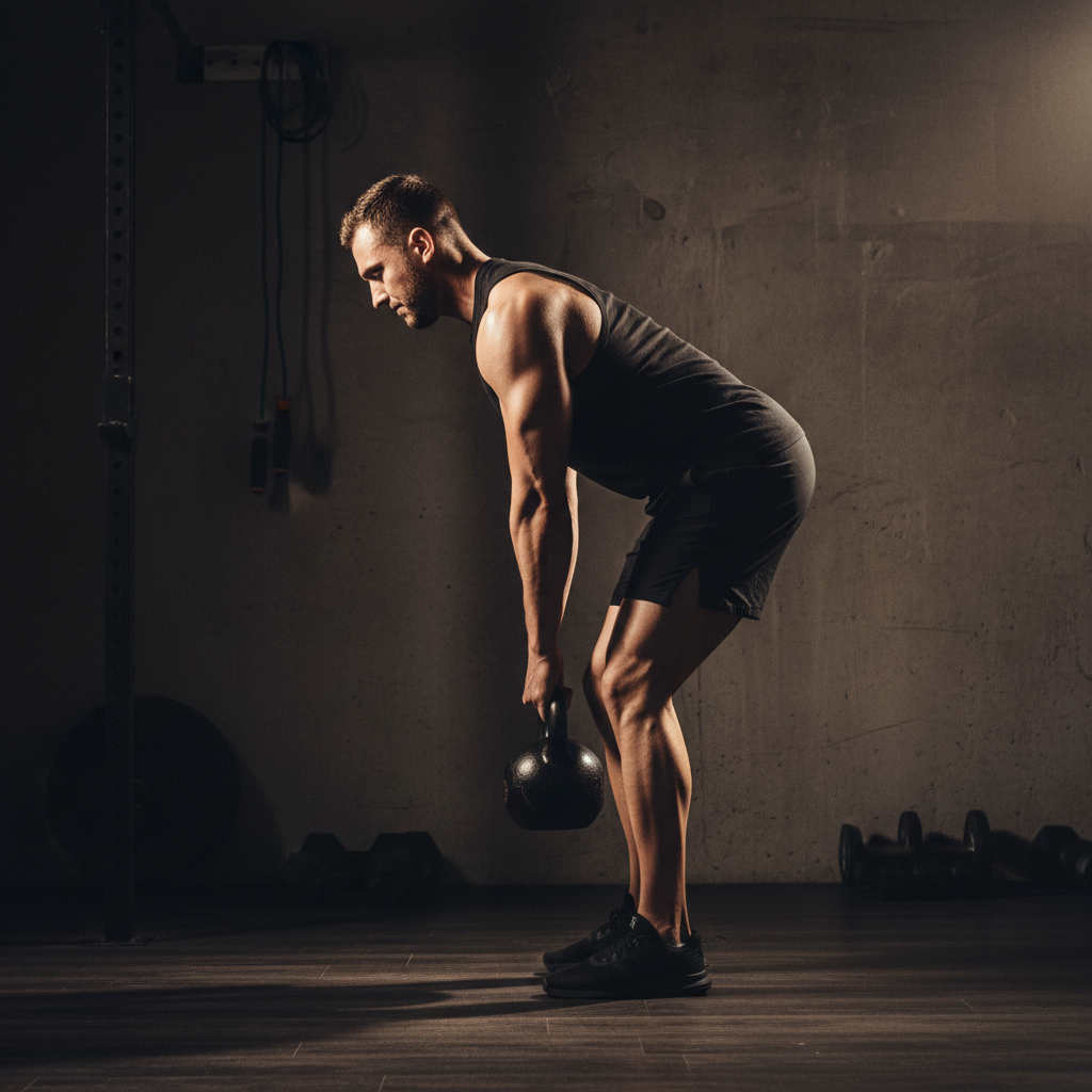 Kettlebell – Gusseisen Kugelhantel