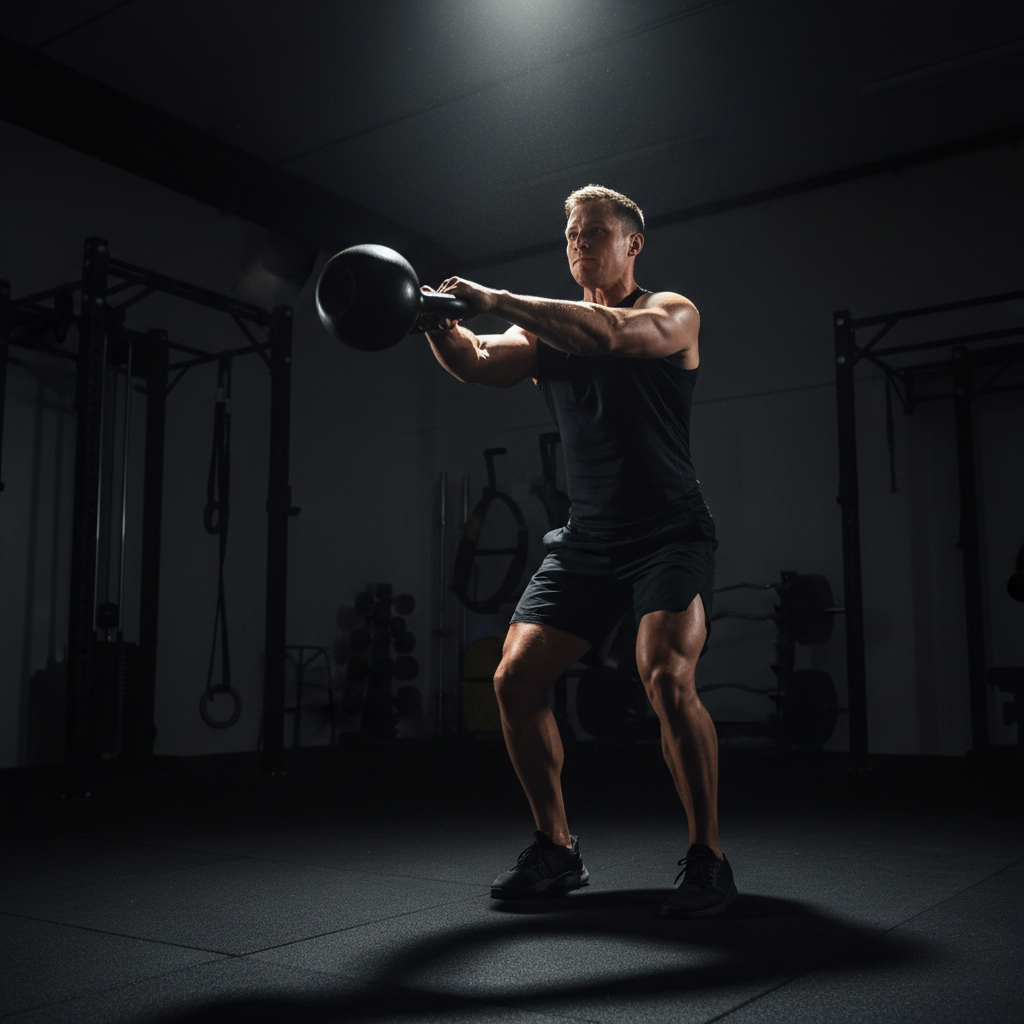 Kettlebell – Gusseisen Kugelhantel